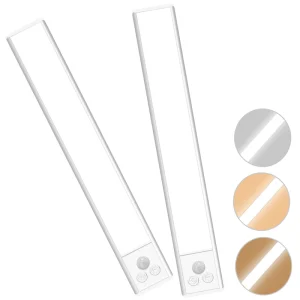 Modern Design 3 Color Temperature LED Motion Sensor Bedroom Cabinet Lights 20CM 80CM Dimmable Different Length Available