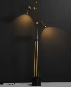 Modern Design Brass Floor Lamp LED Floor Lamp for Hotel Home Decoration