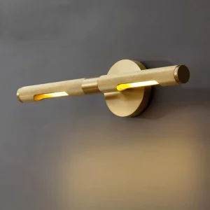 Modern Design Home Bathroom Gallery Hotel Bedroom Mural Brass Color Decoration Wall Lamp Light