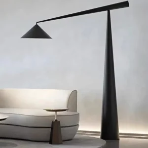 Modern Design Home Decoration Nordic Reading Design Tall Decorative LED Floor Lamps Black Stands Lamp for Living Room Decor SKD