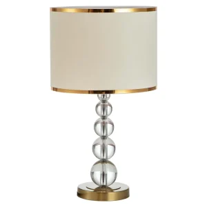 Modern Design Table Lamp Art Decoration Hotel Lighting Modern Fabric Lampshade Table Lamp Living Room Bedside Table Bedroom Lamp