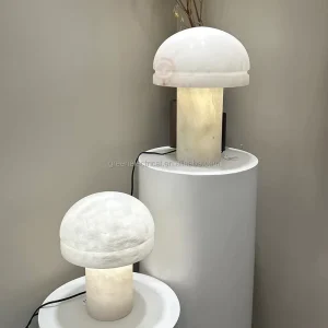 Modern Design Table Lamp Natural Marble Finish High End Luxury for Living Room Study Bedroom Bedside Simple Style Table Lamp