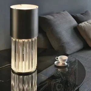 Modern Designer Table Lamp Glass Crystal LED Desk Lamp for Sofa Side Living Room Bedroom Nordic Luxury LED Table Light
