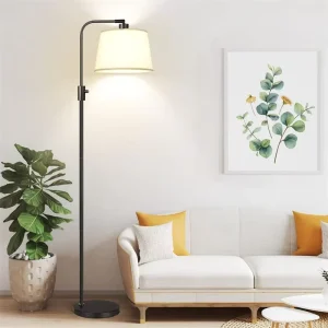 Modern Dimmable Curved Floor Lamp for Living Room Bedroom