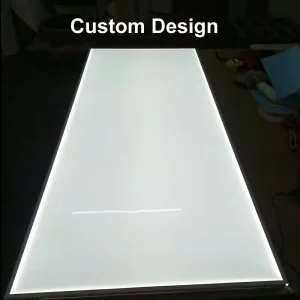 Modern Dimmable LED Panel Light 60×60 for Kitchen Ceiling Red Light Therapy Device with IP65 Waterproof Rating