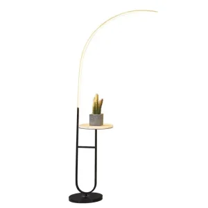Modern E27 LED Floor Lamp with Drum Style Aluminum Body Dimmable & High CRI 90 for Living Room Study Office Bedroom Night Light