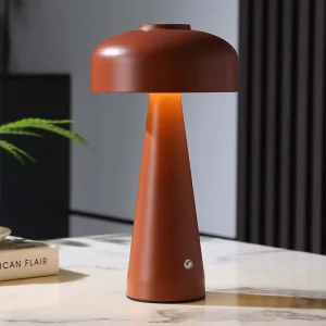 Modern European Rechargeable Touch Control Dimmable LED Cordless USB Table Lamp Acrylic Shade for Restaurant Bedroom