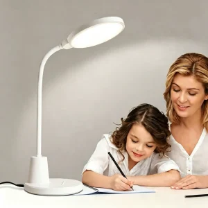 Modern Eye Protection Folding LED Desk Lamp 360 Adjustable Angle Touch Control Dimming for Living Room Study Reading
