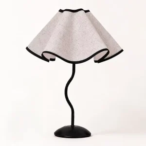Modern Fabric Table Lamp Decorative Bedside Lamp for Hotel Bedroom Living Room OEM ODM