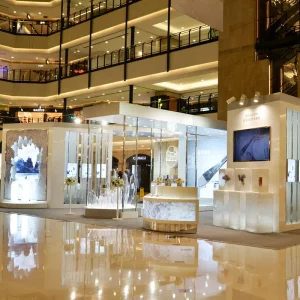 Modern Fashion Exhibition Stand Booth Modular Assembly for Pop-Up Store Mall Events