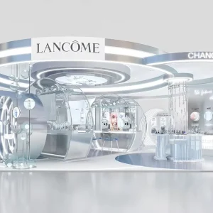 Modern Fashion Modular Assembly Exhibition Stand Booth for Pop-Up Store Events