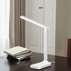 Modern Fashionable Wireless LED Desk Lamp with USB Port Custom Packing E26 Base Battery Powered for Bedrooms & Reading Cordless