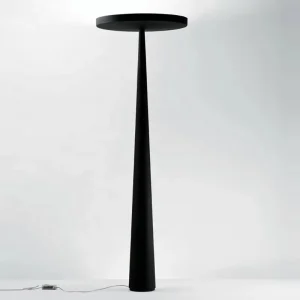 Modern Floor Lamp Large Size 180 or 200cm Black Creative Aluminum Indoor Outdoor Standing Lamps for Lobby Office Hotel Garden