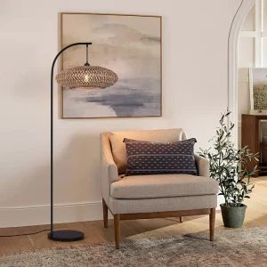 Modern Floor Lamp for Hotel Office Standing Floor Lamp Home Decoration Bamboo Floor Lights