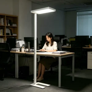Modern Floor Lamps Reading Room Office Working Lights Vertical High Quality Aluminum Standard Dimmable LED Floor Lamp