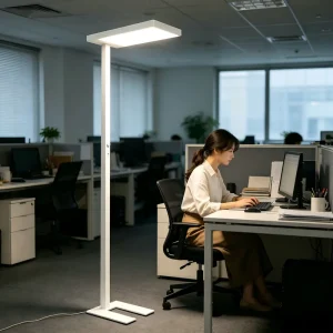 Modern Floor Lamps Reading Room Office Working Lights Vertical High Quality Aluminum Standard Dimmable LED Floor Lamp