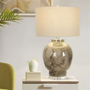 Modern Glaze Table Lamps for Living Room Bedroom Villa Cafe Hotel Home Decoration Creative Bedside Desk Light