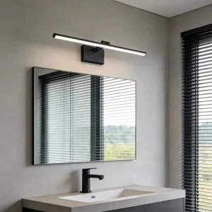 Modern High Lumen ETL Listed LED Mirror Lamps Vanity Light Wall Mounted IP44 Bathroom Light with Touch Control