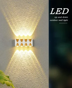 Modern Home Lighting Wall Light Hotel Villa Project Custom Waterproof Outdoor Wall Lamp