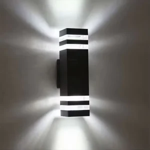 Modern Home Lighting up and Down Outdoor Hotel Villa Exterior Mounted Waterproof Garden Wall Light