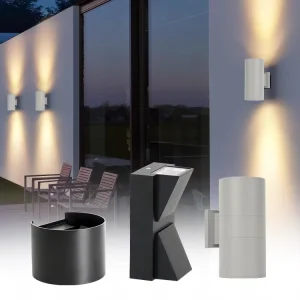 Modern House Decoration Wall Mounted IP66 Street Garden 6W 9W 12W 18W 24W Outdoor LED Wall Lamp