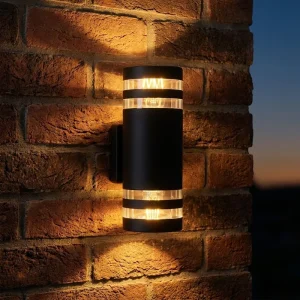 Modern IP54 Waterproof Outdoor Wall Light Aluminum Up and Down External Wall Lamp 2*GU10 Garden Porch Sconce Luminaire