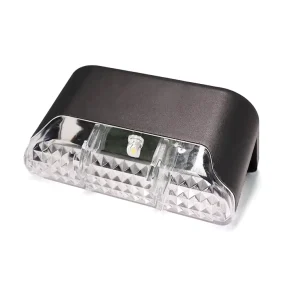Modern IP65 Rating Solar Garden Lights ABS Body LED Street Wall Railing Stair Step Waterproof Outdoor Lighting 8-10H