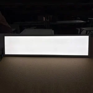 Modern IP65 Ultra Slim Waterproof Aluminum Led Panel Light 30×120 10mm Ceiling Flat Panel Light 295x1195mm for Hospital Bathroom