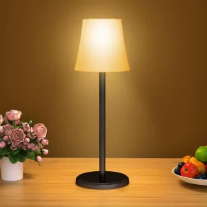 Modern Indoor RGB Adjustable Desk Lamp Iron Body Touch Table Light for Decorative Lighting