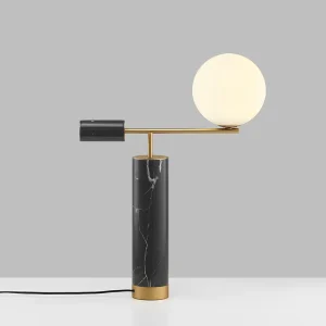 Modern Iron & Glass Dimmable LED Reading Table Lamp for Indoor Home Hotel Use