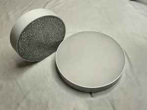 Modern Iron LED Ceiling Light, IP65, Dip Switch, Dimmable, Balcony or Kitchen