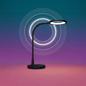 Modern LED Desk Lamp with Flexible Neck, Touch Control, Soft Eye-Caring Light for Home & Study