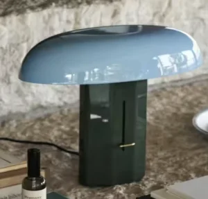 Modern LED Desk Lamp with Iron and Stone Materials Touch Control Adjustable for Study Bedroom Bedside Home Decor