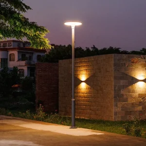 Modern LED Garden Light AC DC 3000K IP65 Waterproof Square Outdoor 220V 60W 80W CRI 80 3 Year Warranty