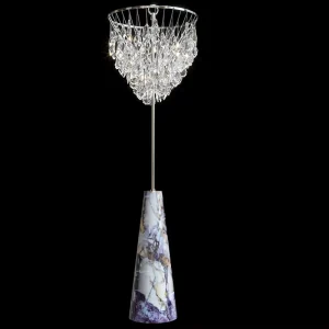 Modern LED Handmade Glass Crystal Floor Lighting Fixtures Indoor Suspension Floor Lights Floor Lamp
