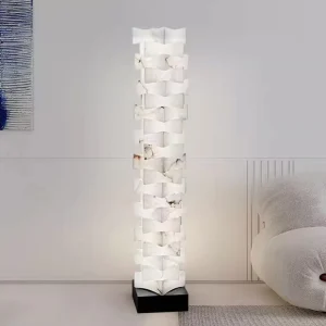 Modern LED Marble Floor Lamp
