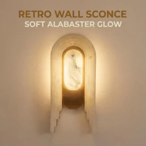 Modern LED Marble Wall Light 2700K Warm White Square Shade Metal Frame for Home Decor Luxury Bedside Wall Mounted Living Room
