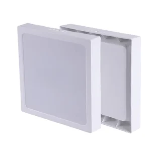 Modern LED Plastic Surface Square Panel Light 6W 12W 18W 24W