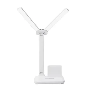 Modern LED Rechargeable Table Lamp Dimmable Touch Desk Lamp with Pen Holder Eye Protection Colour Temperature