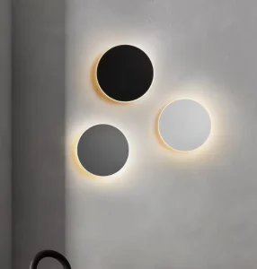 Modern LED Round Wall Lamp and Indoor Nightlight