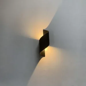 Modern LED Wall Lamp Indoor Stair Light Fixture Bedside Loft Living Room Up Down Home Hallway Lampada 12W Wall Sconces