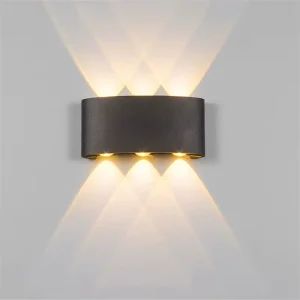 Modern LED Wall Lamps Indoor 6W 3000K 4000K 6000K Aluminum Body 12V Power Low Energy Consumption Easy Wall Lamps