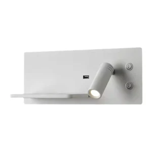Modern LED Wall Lamps Indoor Bedside Lamp with Reading Spotlight Bedroom Wall Lights for Home Hotel Decorative Wall Light
