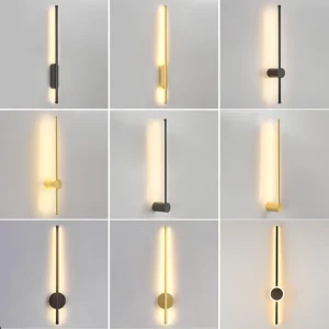 Modern Living Room Bedside Corridor Hotel Indoor Wall Mounted Light Lamp LED Lighting Long Wall Lamp for Home Decor
