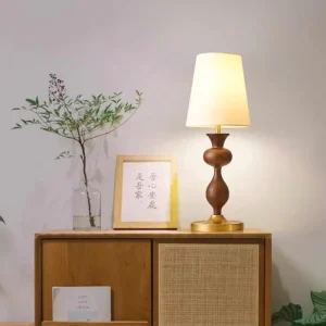 Modern Living Room Wooden Table Lamp Decoration Solid Table Lamps for Home Decor