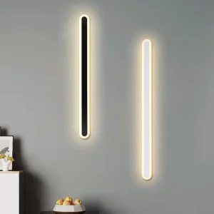 Modern Long Line LED Wall Lamp Long Strip Touch Wall Sconce Light Fixtures for Bedroom Bedside Mirror Lights Indoor Lighting 10
