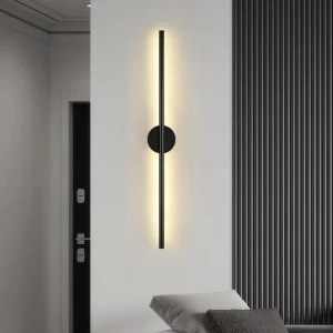 Modern Luxury LED Linear Wall Sconce Living Room Corridor Bedside Decor Long Strip Wall Lamp Indoor