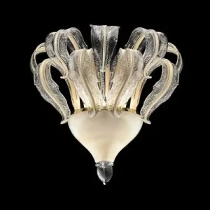 Modern Luxury Simple Handmade Glass Wall Lights Decoration Hand Brown Glass Lights Murano Glass Wall Lamps