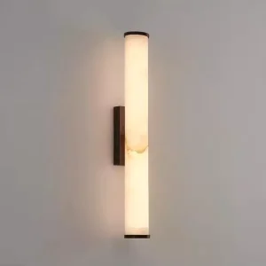 Modern Luxury Spanish Natural Marble LED Wall Lamp for Living Room Villa Bathrooms Copper Headboard Recessed Factory