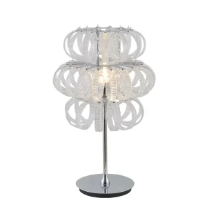 Modern Luxury Table Lamp Postmodern Design for Living Room Bedroom Office Custom Chrome Handmade Table Lamp